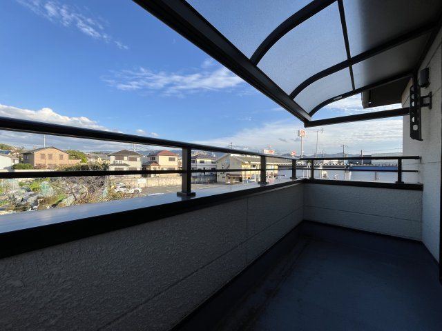熊取町紺屋2丁目　中古戸建のバルコニー