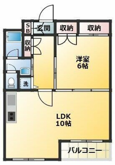 【間取り】 | メゾン榎本 | 間取りです。