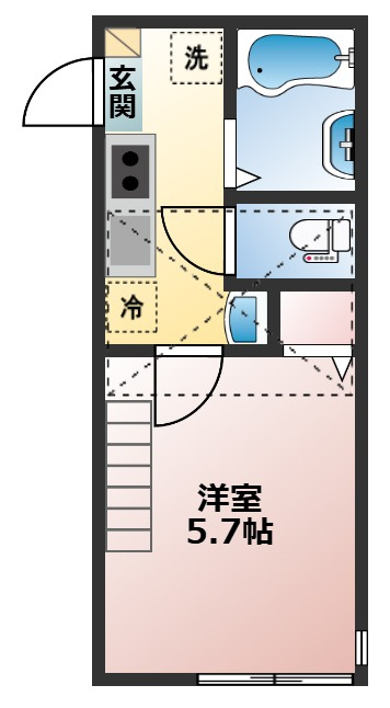 FORLAVIA HIYOSHIの間取り