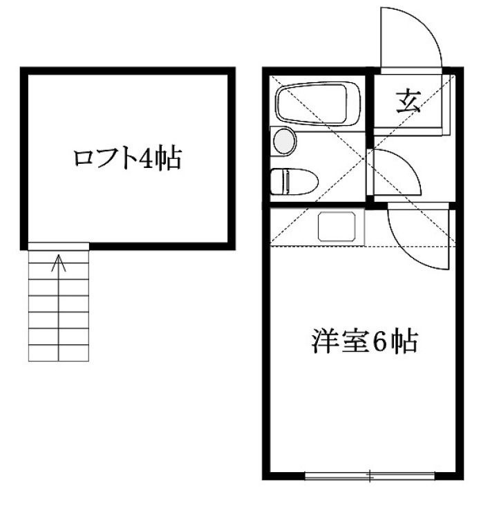 プラザドゥメリーナの間取り