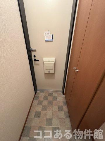 パレ・シェール霞ヶ丘の玄関