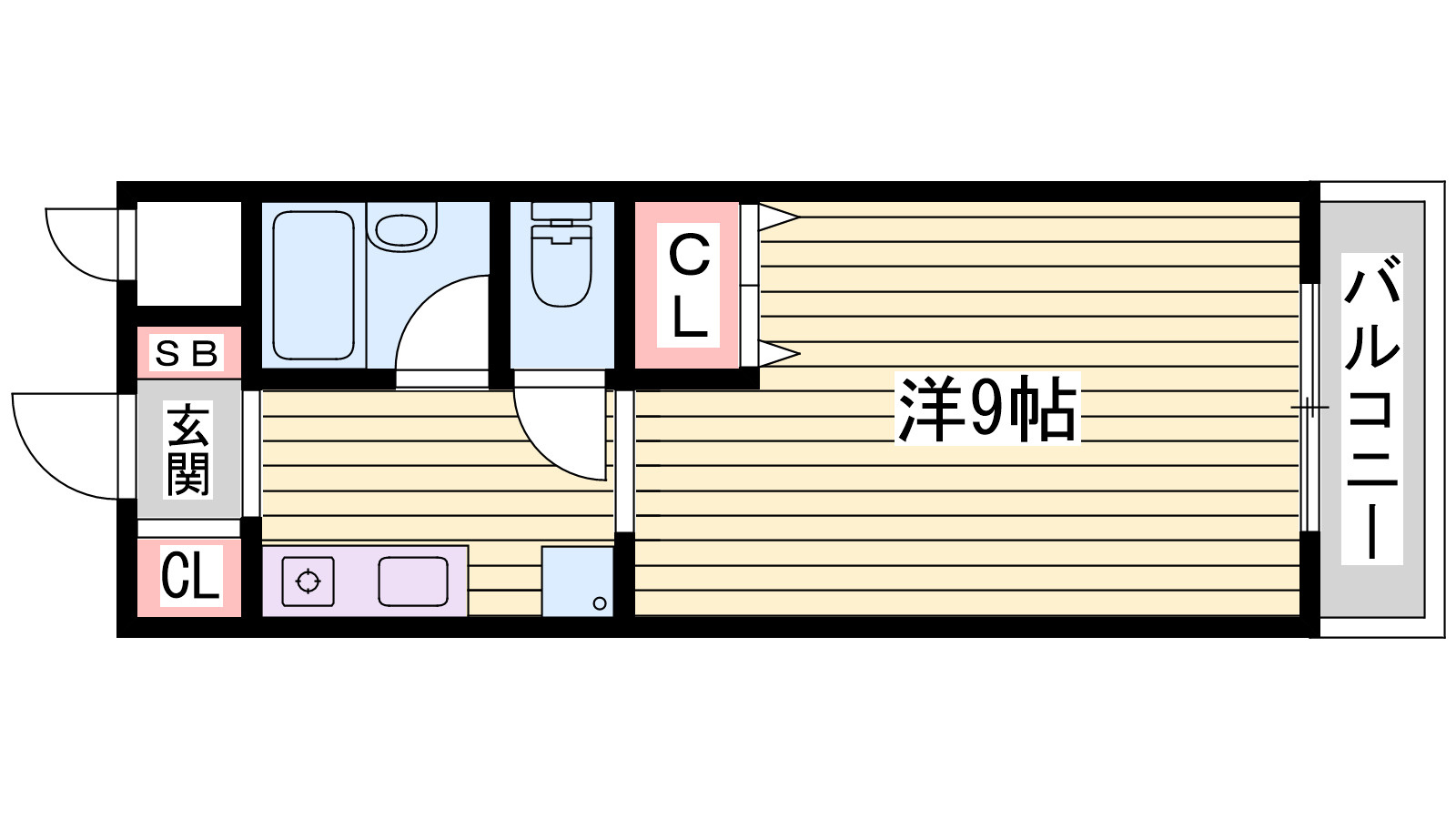 コパンジューヌⅢの間取り