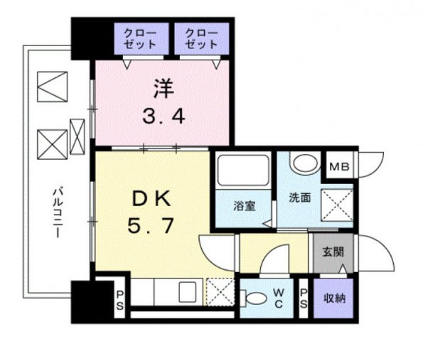 GARBOの間取り