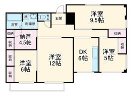 パレス船橋の間取り