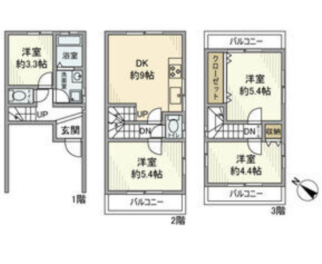【間取り】 | 和泉市肥子町2丁目戸建