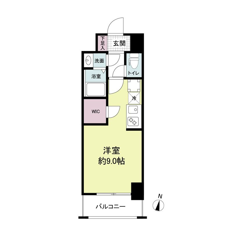 アプリーレ元町ウエストの間取り