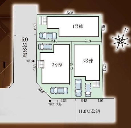 グラファーレ千葉市中央区末広３丁目４期の区画図