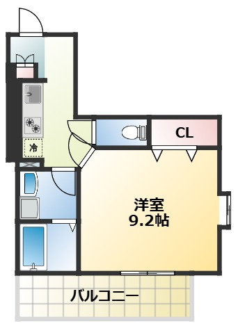 VIVERE呉服の間取り