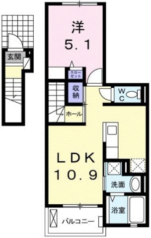 サンブリーゼの間取り