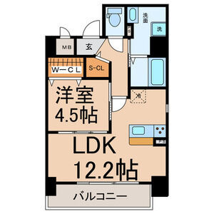 Shibata　Palace　Ⅷの間取り