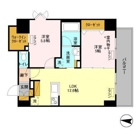 フェリス　コートの間取り