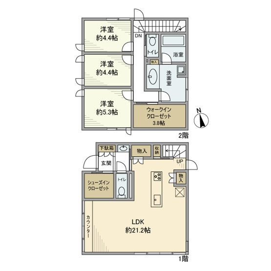【間取り】 | 住吉山手2丁目戸建