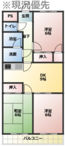 ネスパルド江南の間取り