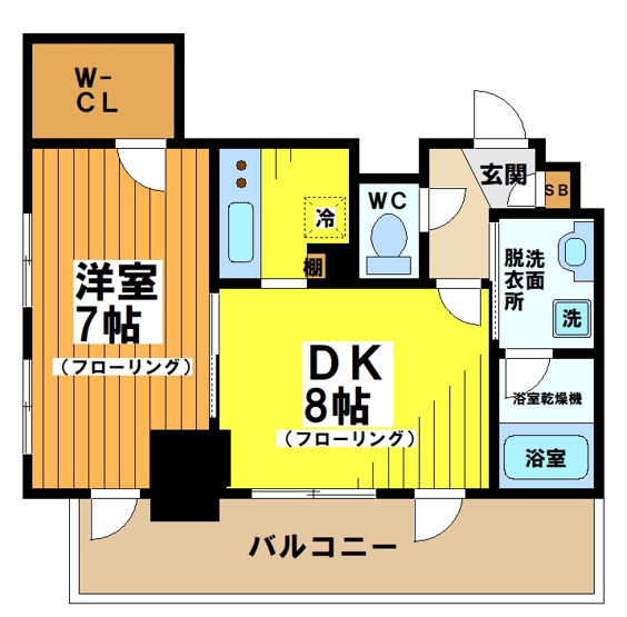 【間取り】 | ドゥーエ幡ヶ谷
