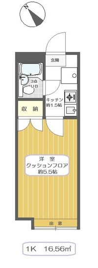エクレール東小岩の間取り