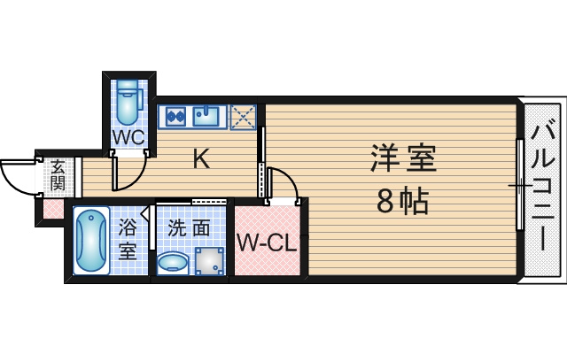 ヴィレッジ曽根南町の間取り