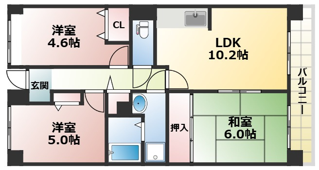 アイレックスプラザの間取り