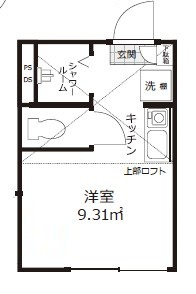 Fitz Roy千住の間取り|間取りです。