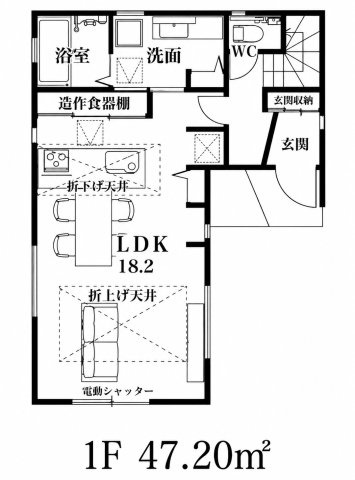朝霞市三原　５期の間取り