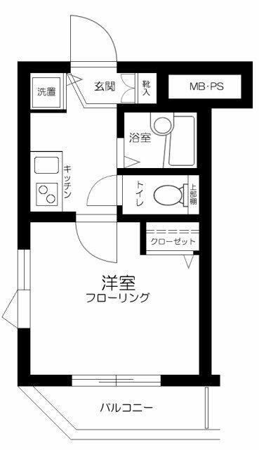 ヴィータローザ江古田の間取り
