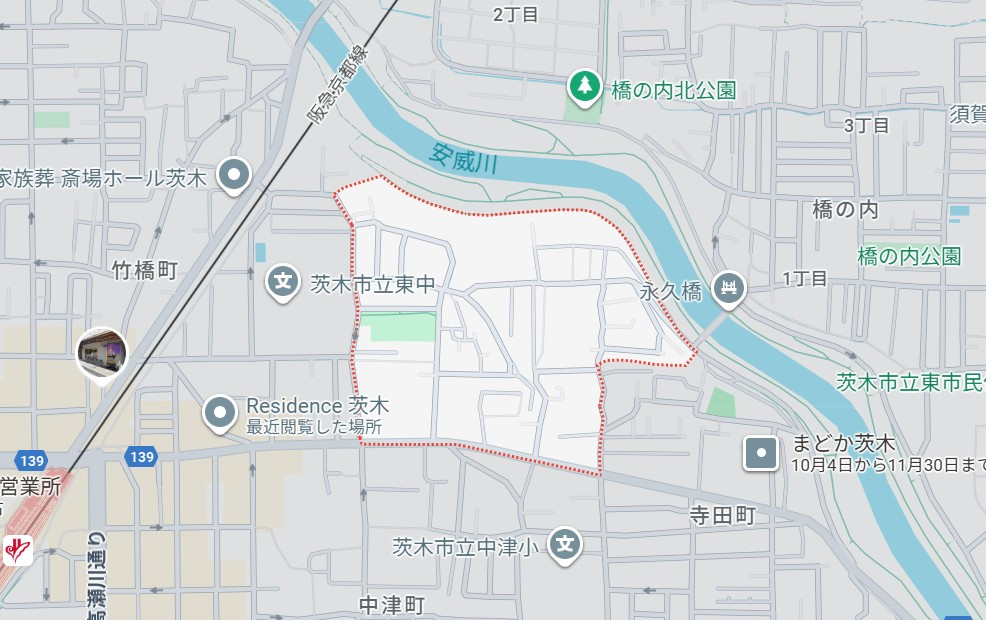 ALIVIOの地図
