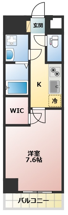 TIRAPALACE天神山の間取り
