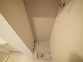 【設備】 | エスリード大阪イーストエッジ | 洗濯機置き場です