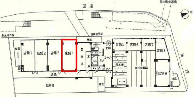 【区画図】 | 入江住宅店舗