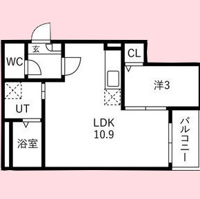 Jack miyaharaⅠの間取り