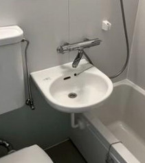 大迫ハイツの洗面所