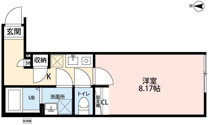 レジダリア西所沢の間取り
