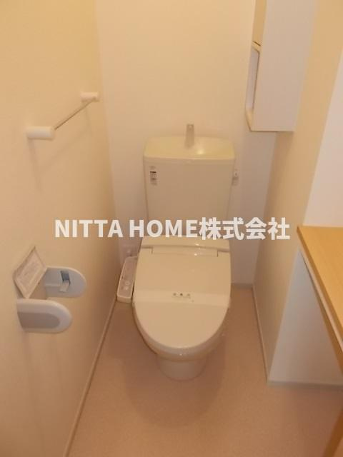 サンリットタウン日高Ⅱのトイレ|もちろん、ウォシュレット付き◆