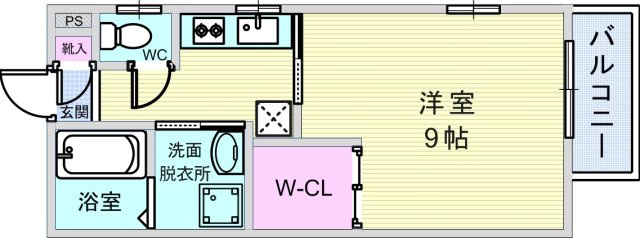 LOFTVALLEYの間取り