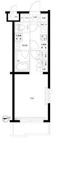 ルーブル武蔵中原参番館の間取り