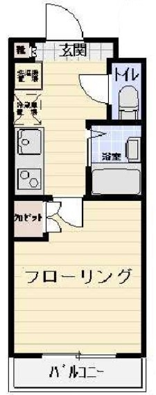 ドルチェ東京氷川台の間取り|間取りです。