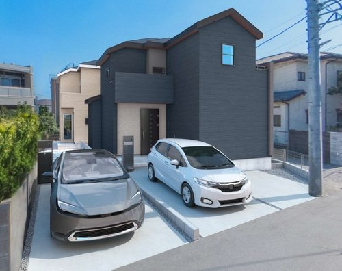 【仲介手数料０円】藤沢市辻堂新町2丁目　新築一戸建て　全2棟