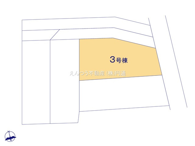 グラファーレ岩崎町12期4棟の区画図