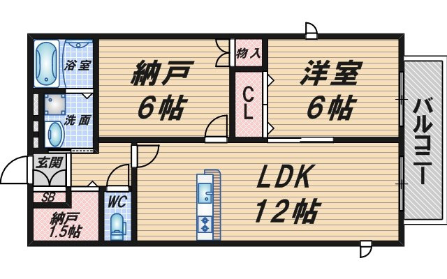 Hebel Maison長興寺の間取り