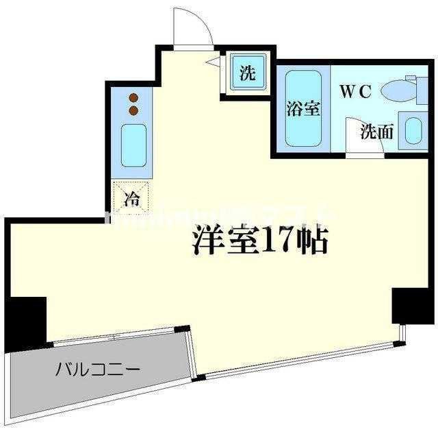 是空ＮＡＮＢＡⅡの間取り