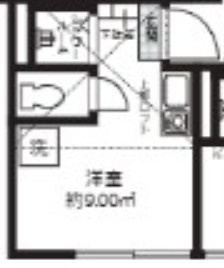 【間取り】 | Studio Apartment 東池袋