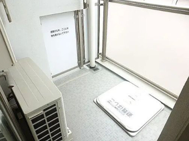 KDXレジデンス白金Ⅱのバルコニー|別号室参考写真