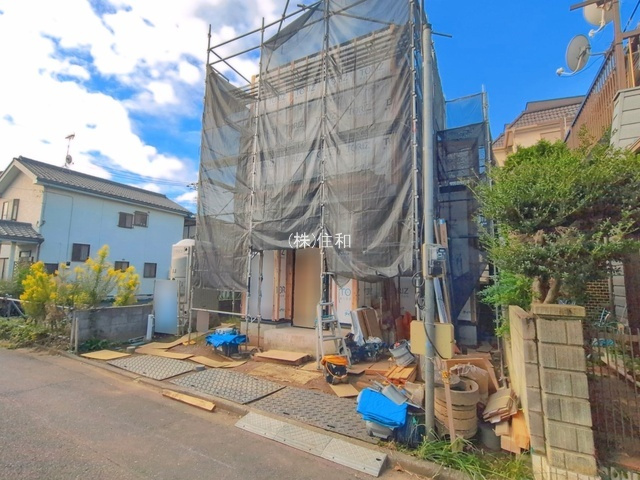 【新築分譲住宅】富士見市鶴瀬西10期の前面道路含む現地写真