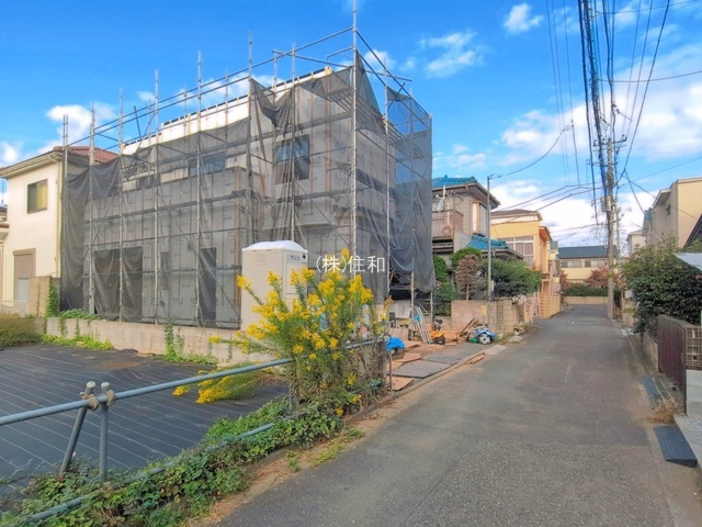【新築分譲住宅】富士見市鶴瀬西10期の前面道路含む現地写真