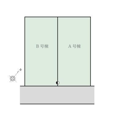上尾市中妻　３期　新築一戸建て　Bの区画図|B号棟