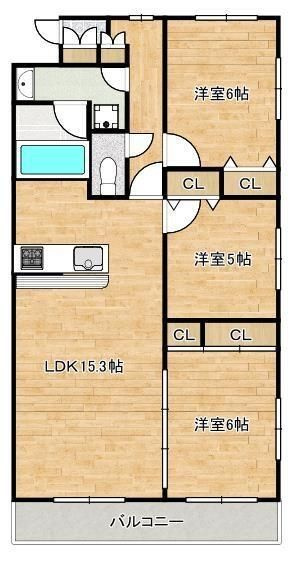 プライム藤が丘の間取り
