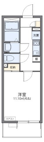 レオネクストフローラ鈴蘭台の間取り|代表的な間取のため実際の間取とは異なる場合があります