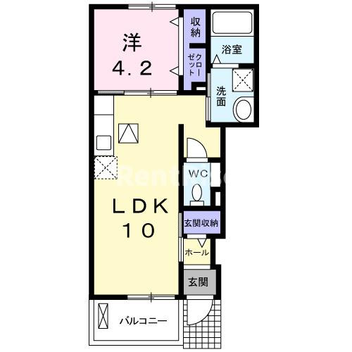 ロータスの間取り|間取図