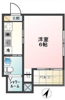 Ｇｌａｎｚ東大井ＷＥＳＴの間取り