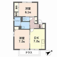 アイクスコートHの間取り
