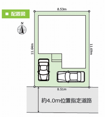 【仲介手数料０円】海老名市東柏ケ谷5丁目　新築一戸建ての区画図|【仲介手数料０円】海老名市東柏ケ谷5丁目　新築一戸建て
